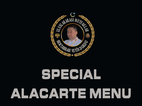 Special Alacarte Menü